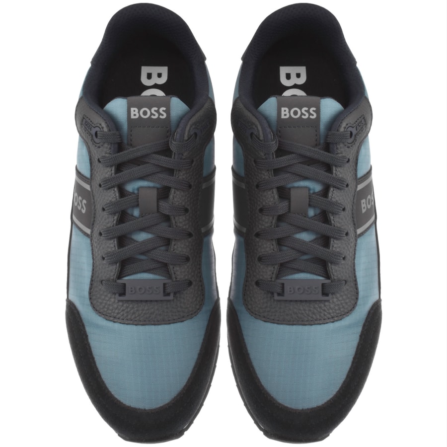 BOSS Parkour L Runner Trainers Blue Mainline Menswear